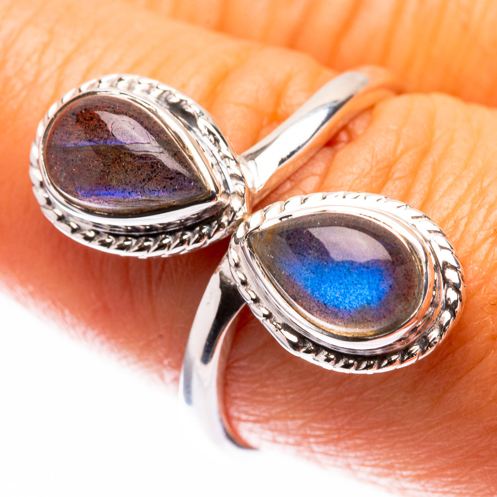 Premium Labradorite Ring Size 8.25 (925 Sterling Silver) R141856