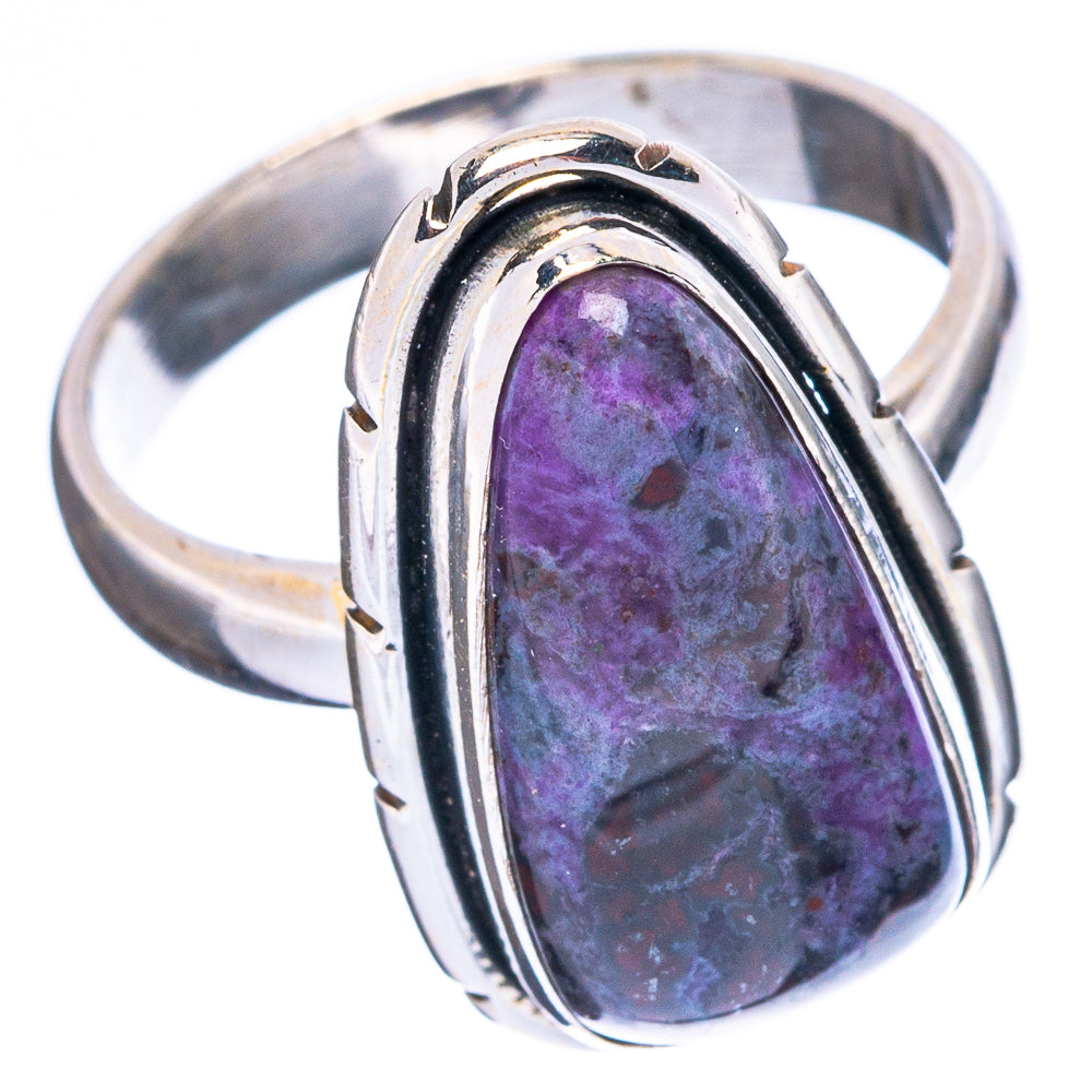 Mexican Purple Opal (Morado) Ring Size 7 (925 Sterling Silver) R5086