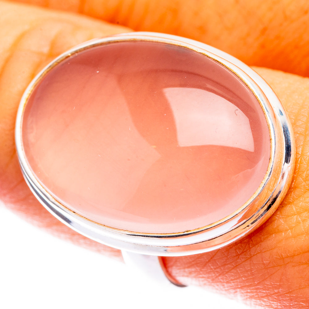 Rose Quartz Ring Size 9 (925 Sterling Silver) R141312