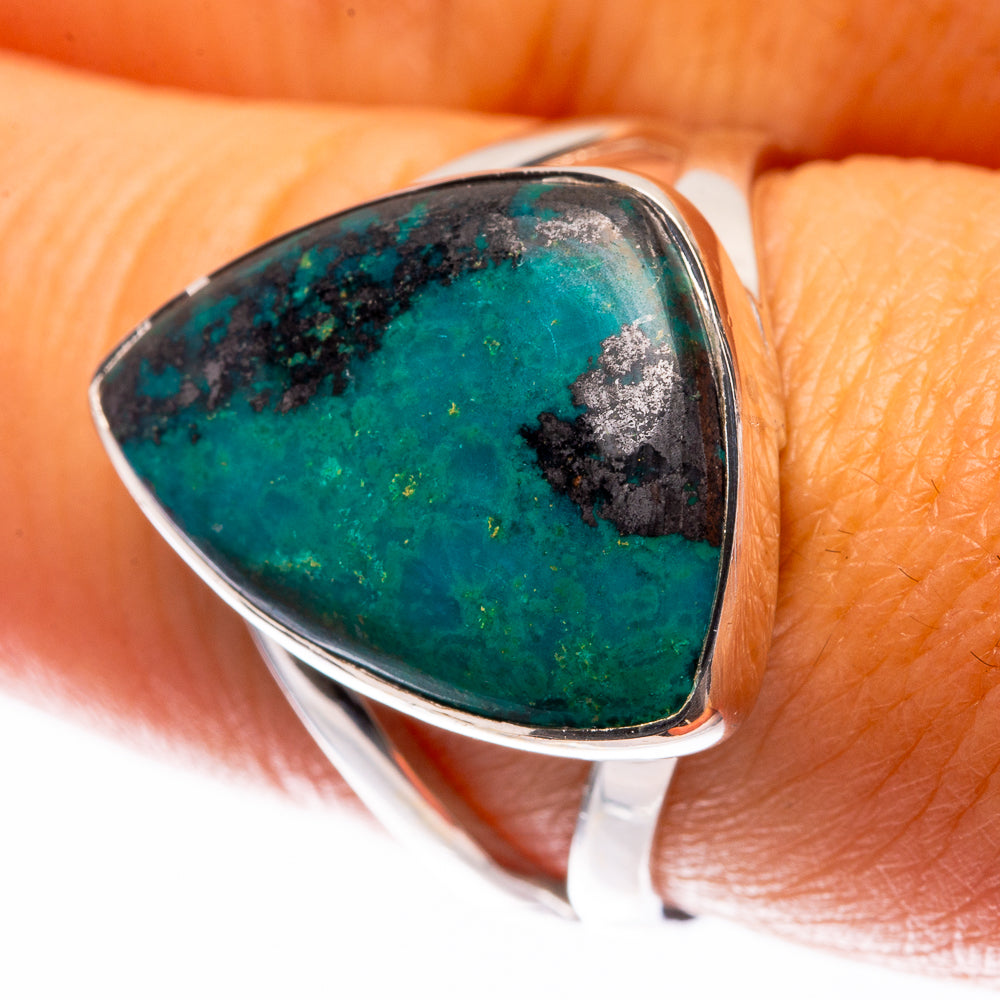 Premium Shattuckite Ring Size 8.25 (925 Sterling Silver) R141837