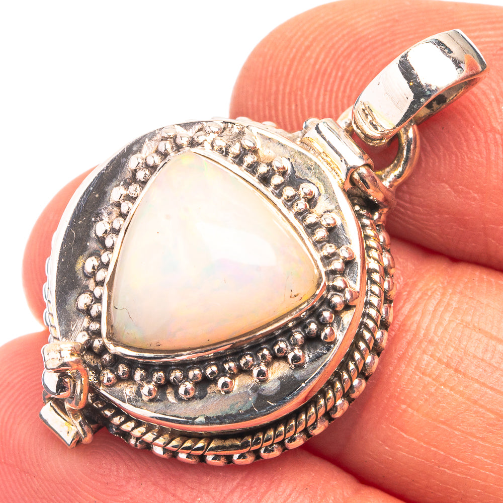 Poison Ethiopian Opal Pendant 1 3/8" (925 Sterling Silver) P38879