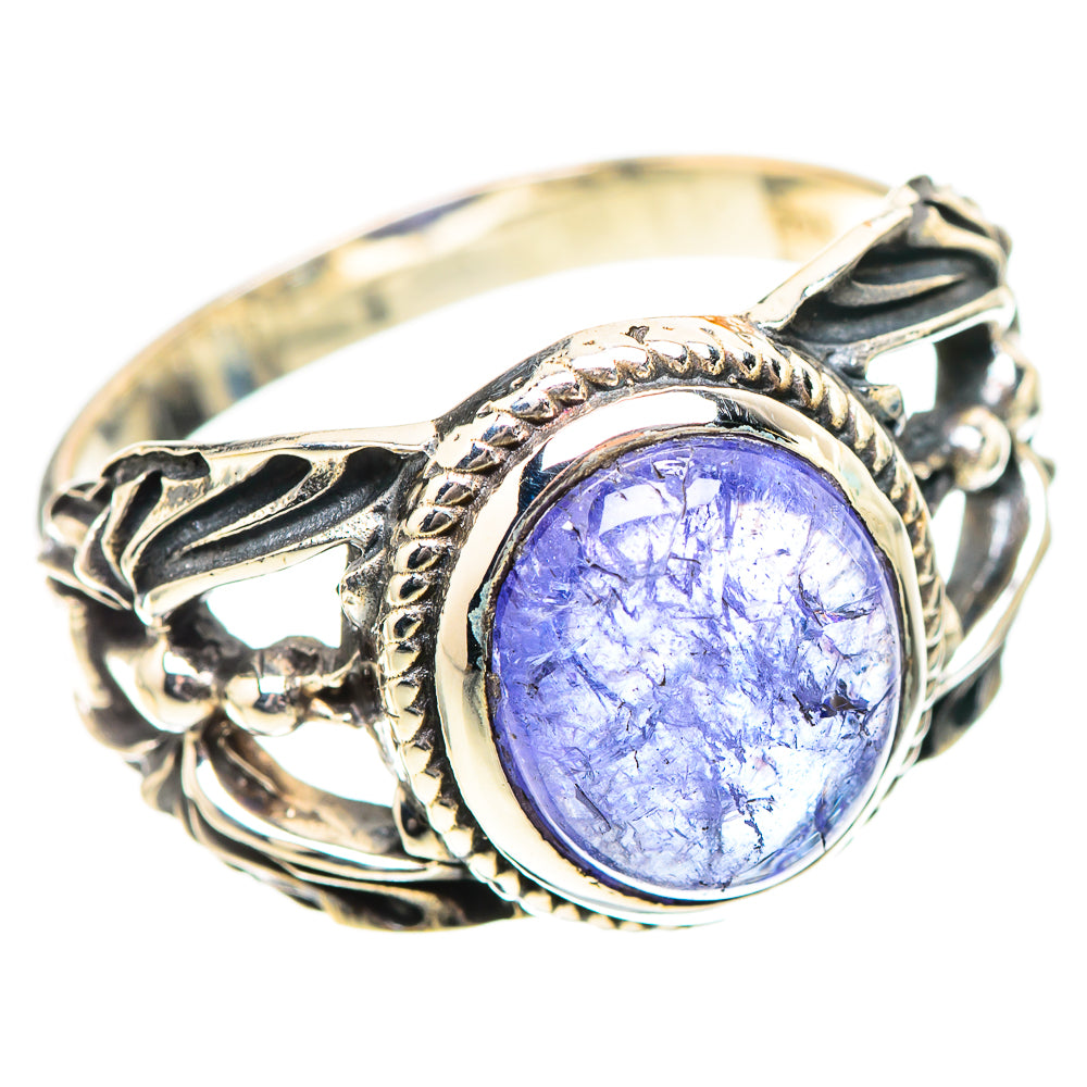 Natural Tanzanite 925 Sterling Silver Ring Size 9.25 (925 Sterling Silver) RING139592