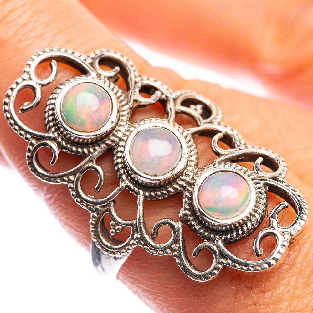 Ethiopian Opal Ring Size 8.25 (925 Sterling Silver) RING143411