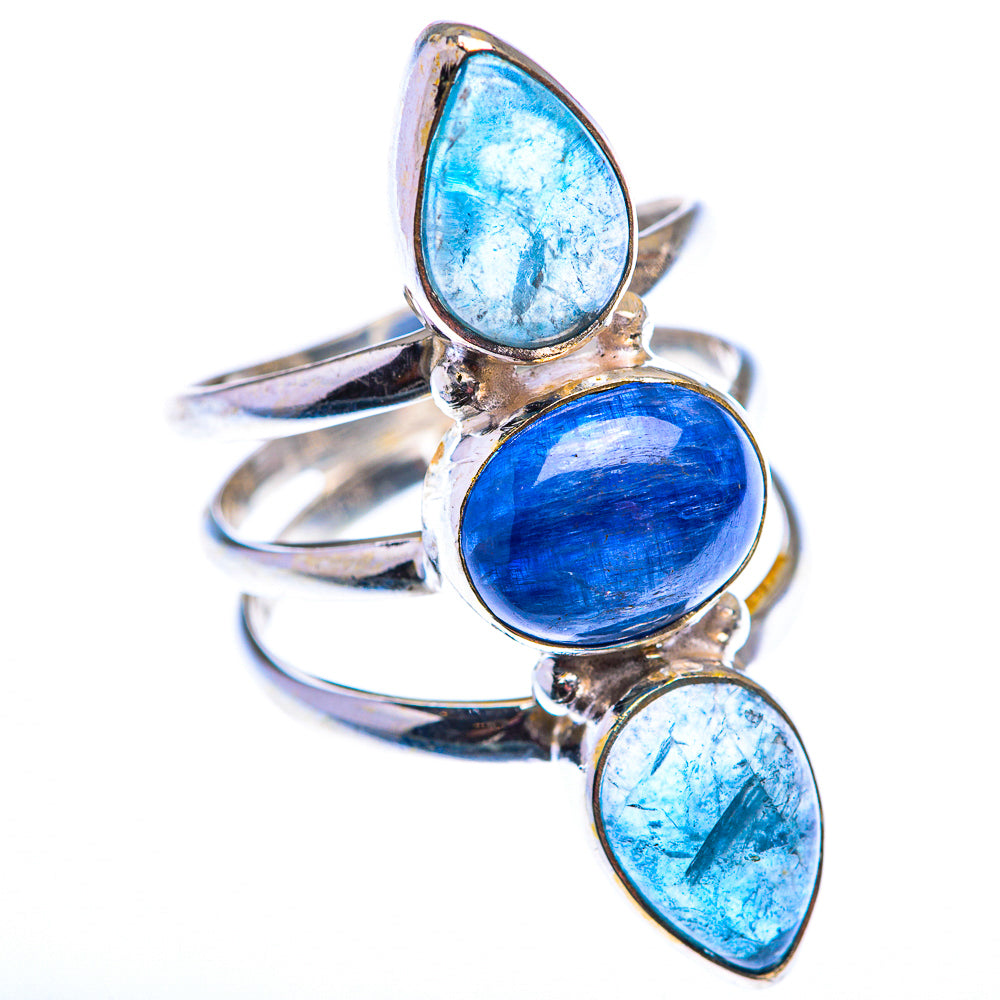 Kyanite, Blue Fluorite Ring Size 6.75 (925 Sterling Silver) RING140142