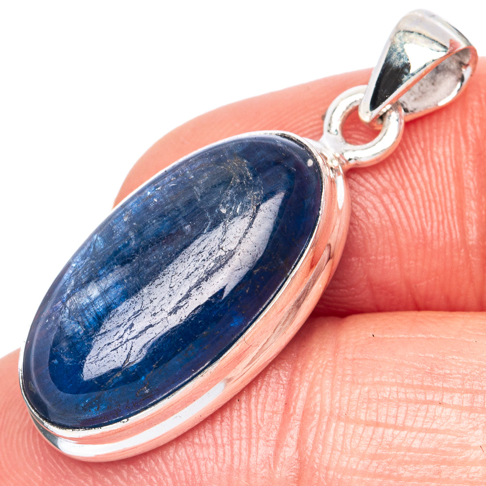 Kyanite Pendant 1 3/8" (925 Sterling Silver) P41384