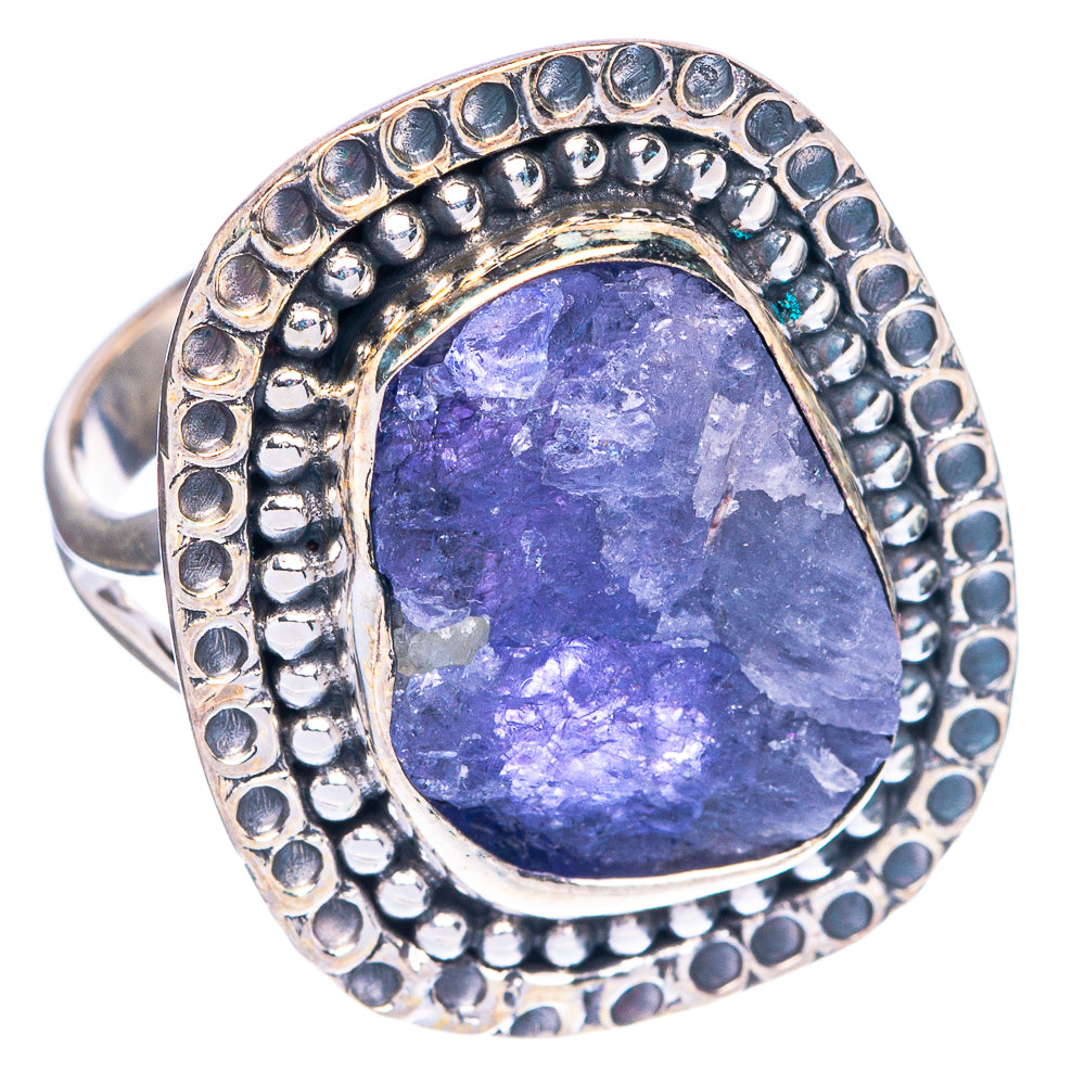 Raw Tanzanite Ring Size 8 (925 Sterling Silver) R1278