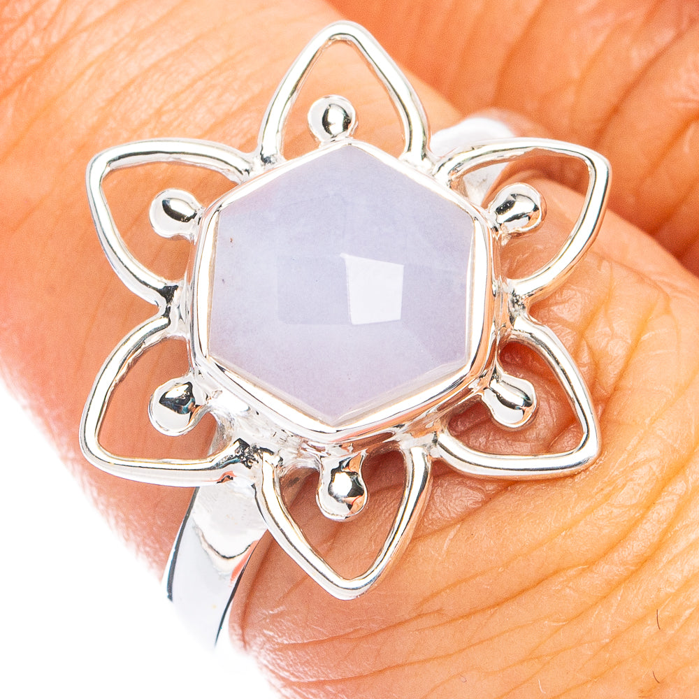 Premium Rainbow Moonstone Ring Size 6.75 (925 Sterling Silver) R7613