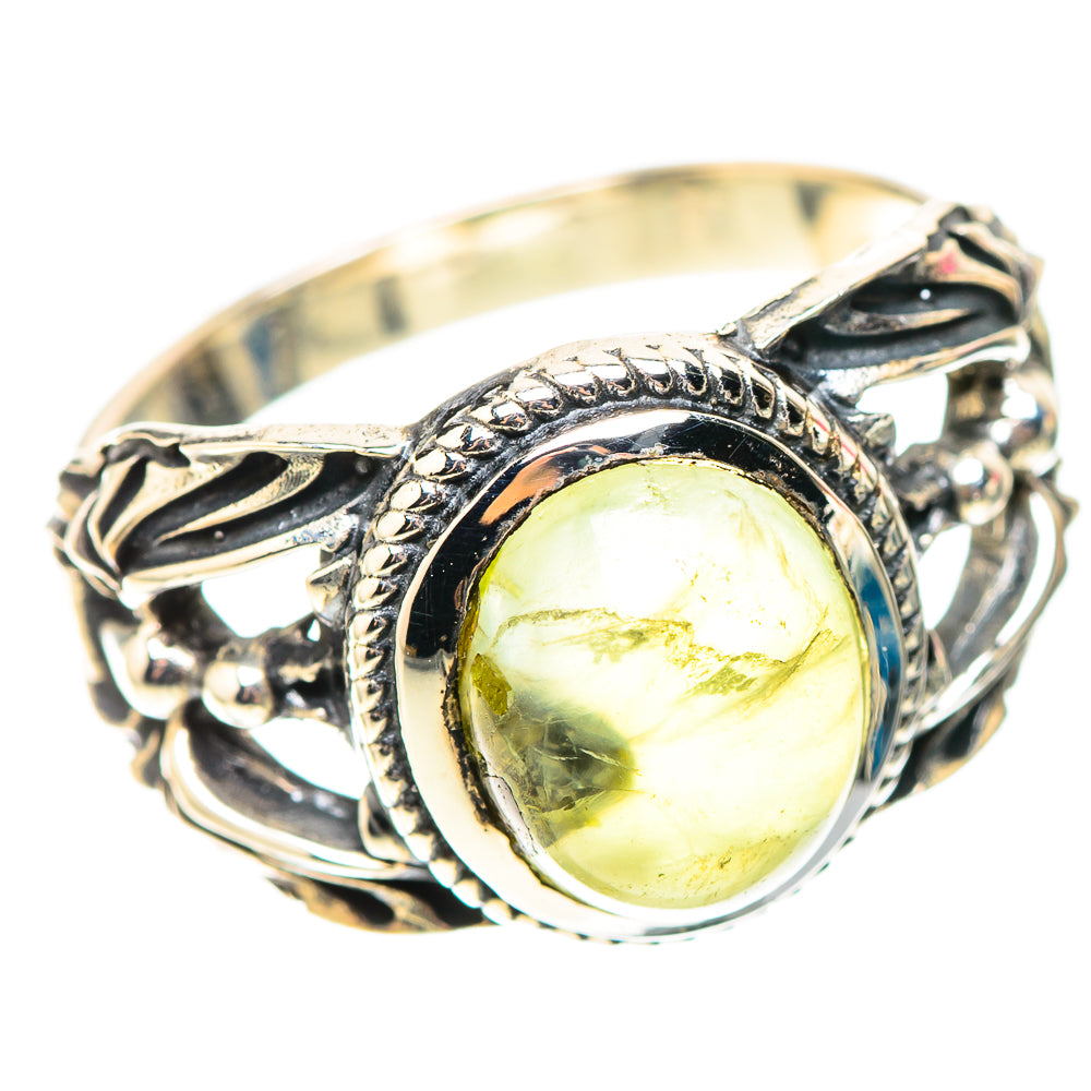 Prehnite Ring Size 9 (925 Sterling Silver) RING138479