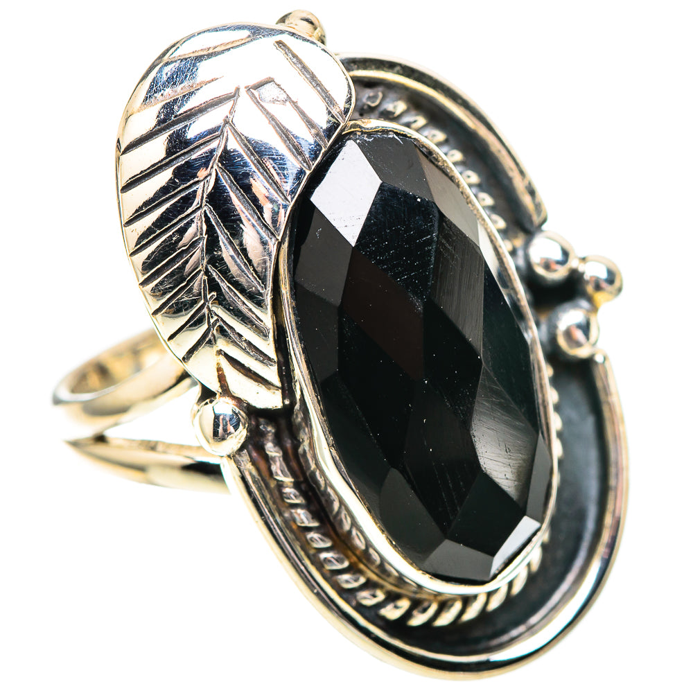 Black Onyx 925 Sterling Silver Ring Size 6.75 (925 Sterling Silver) RING139438