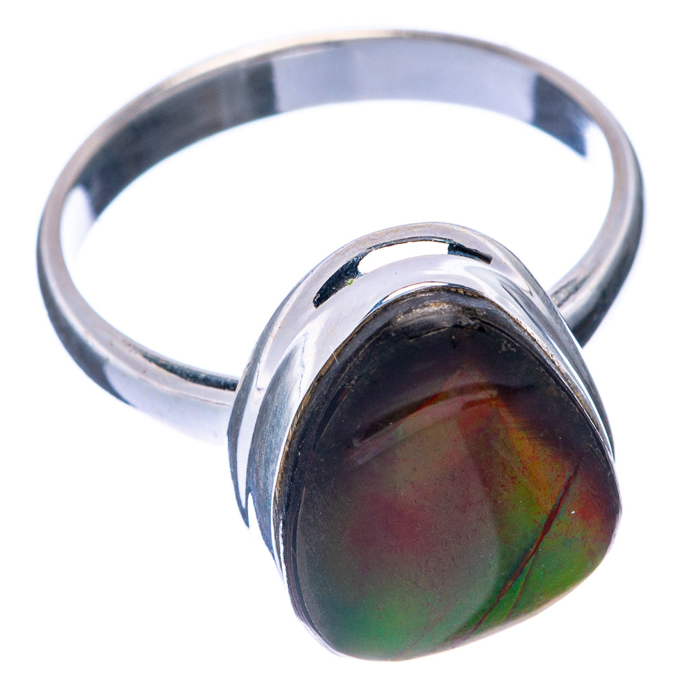 Ammolite Ring Size 7.5 (925 Sterling Silver) R144986