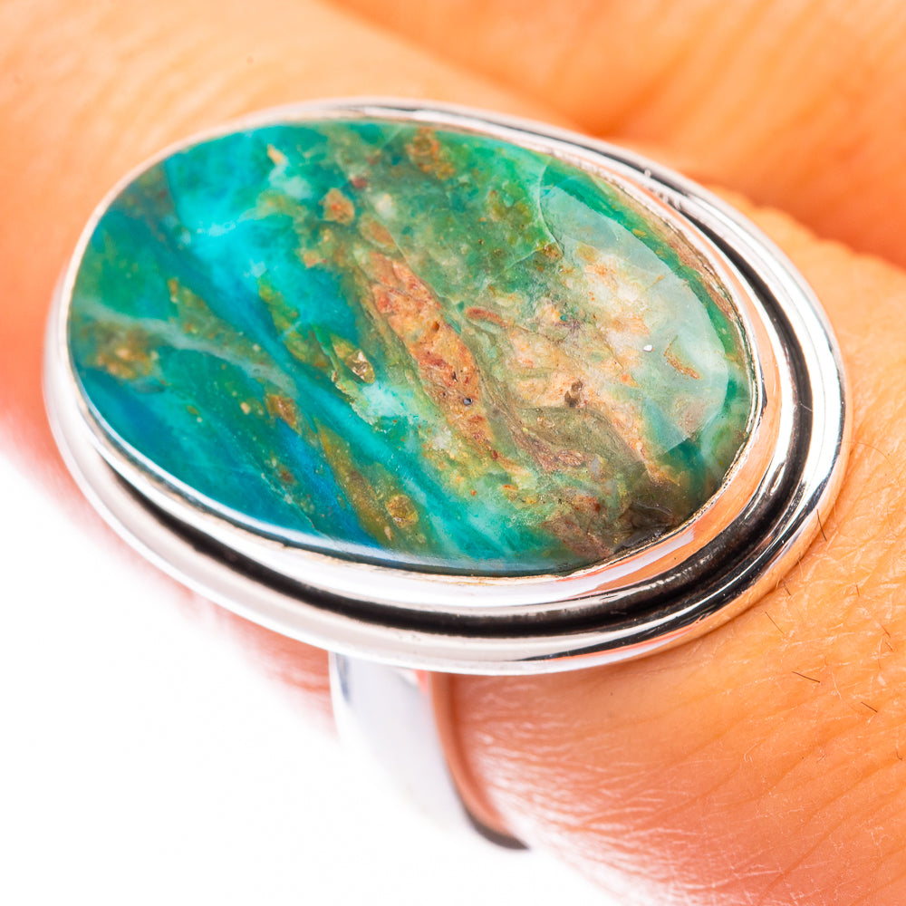 Peruvian Opal Ring Size 8.25 (925 Sterling Silver) R140712