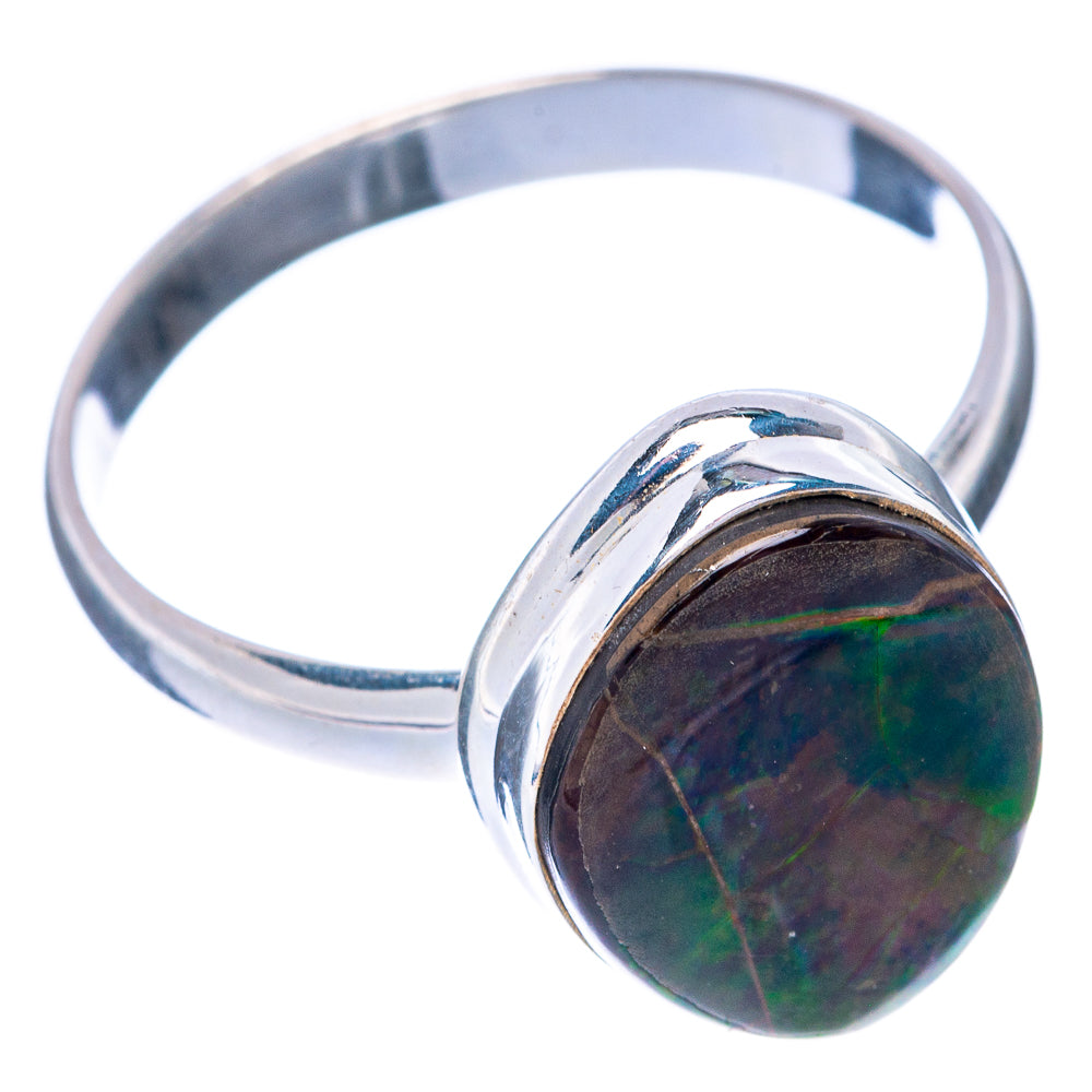 Ammolite Ring Size 10.75 (925 Sterling Silver) R144978