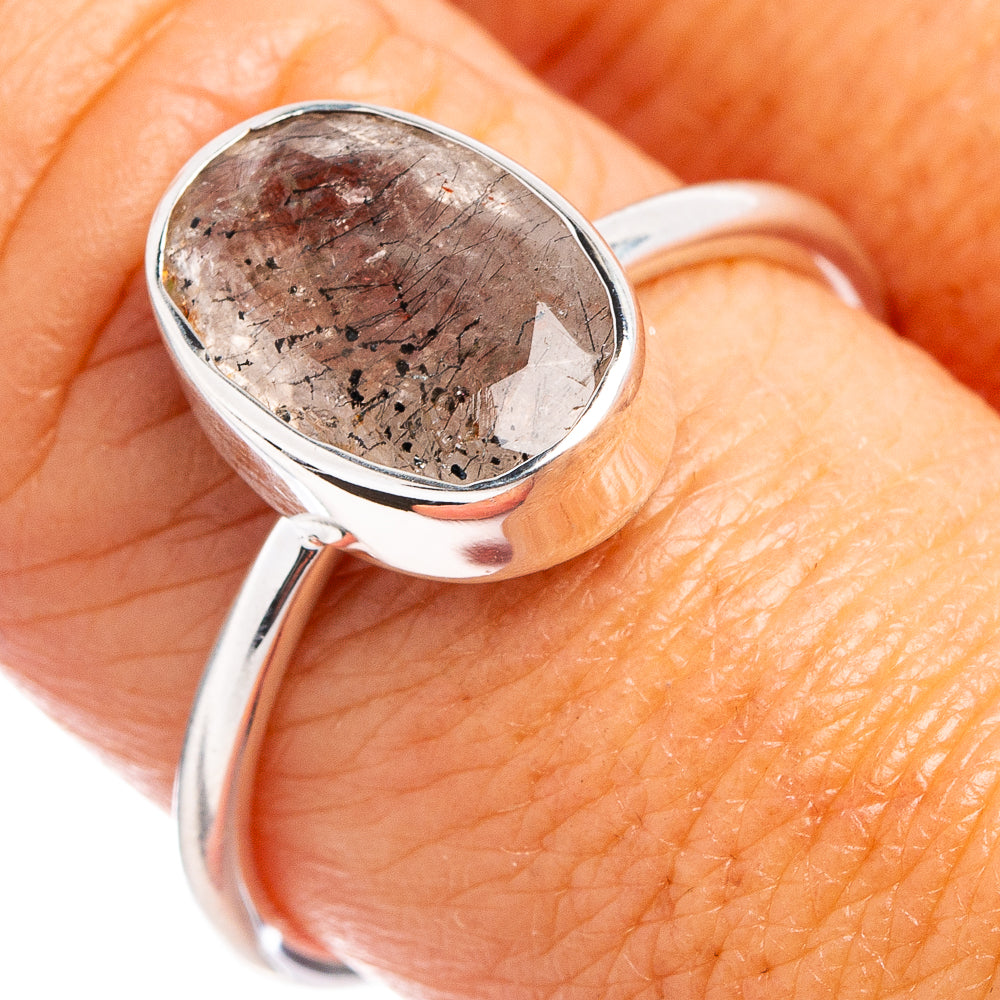 Cacoxenite Ring Size 8.75 (.925 Sterling Silver)
