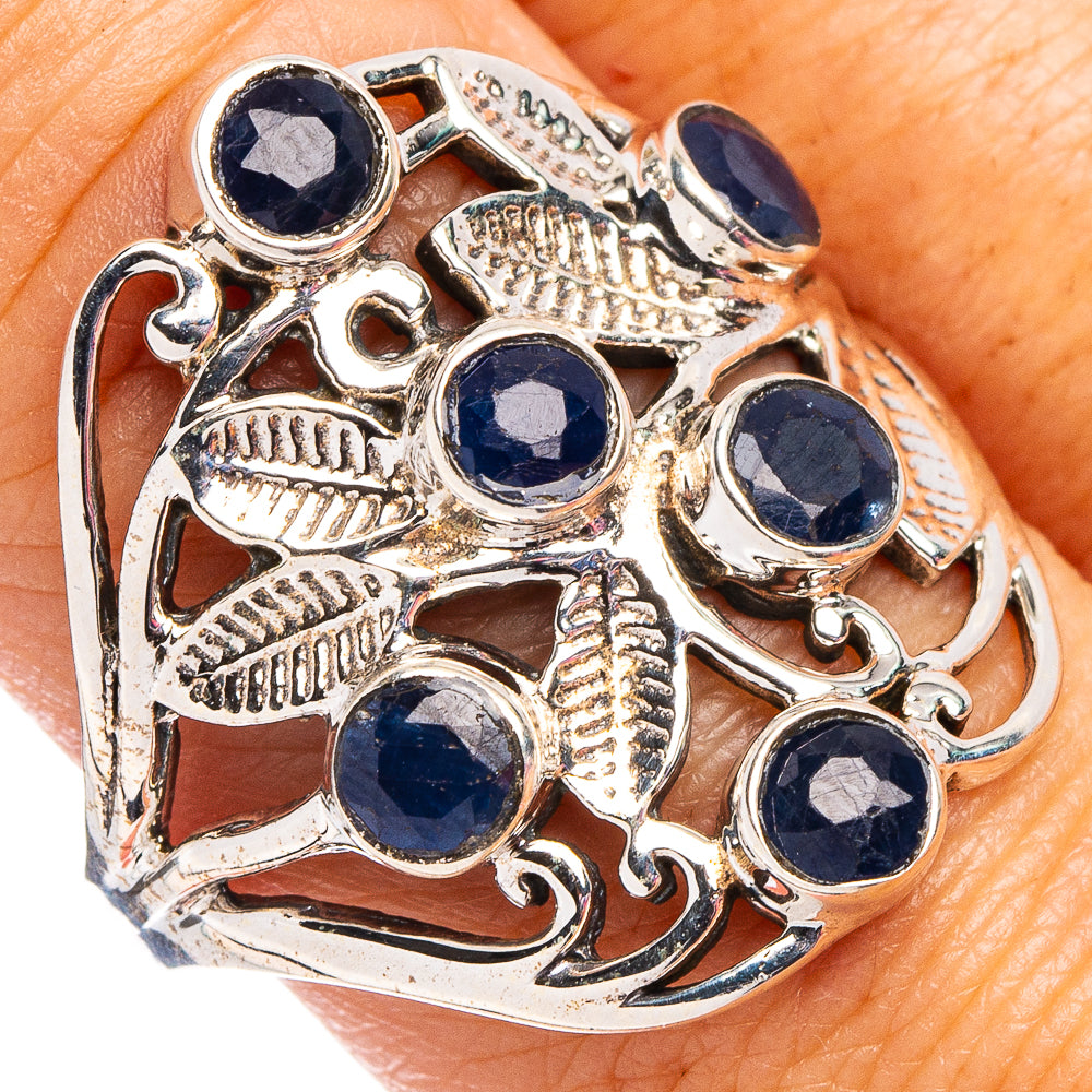 Sapphire Ring Size 9.75 (.925 Sterling Silver)