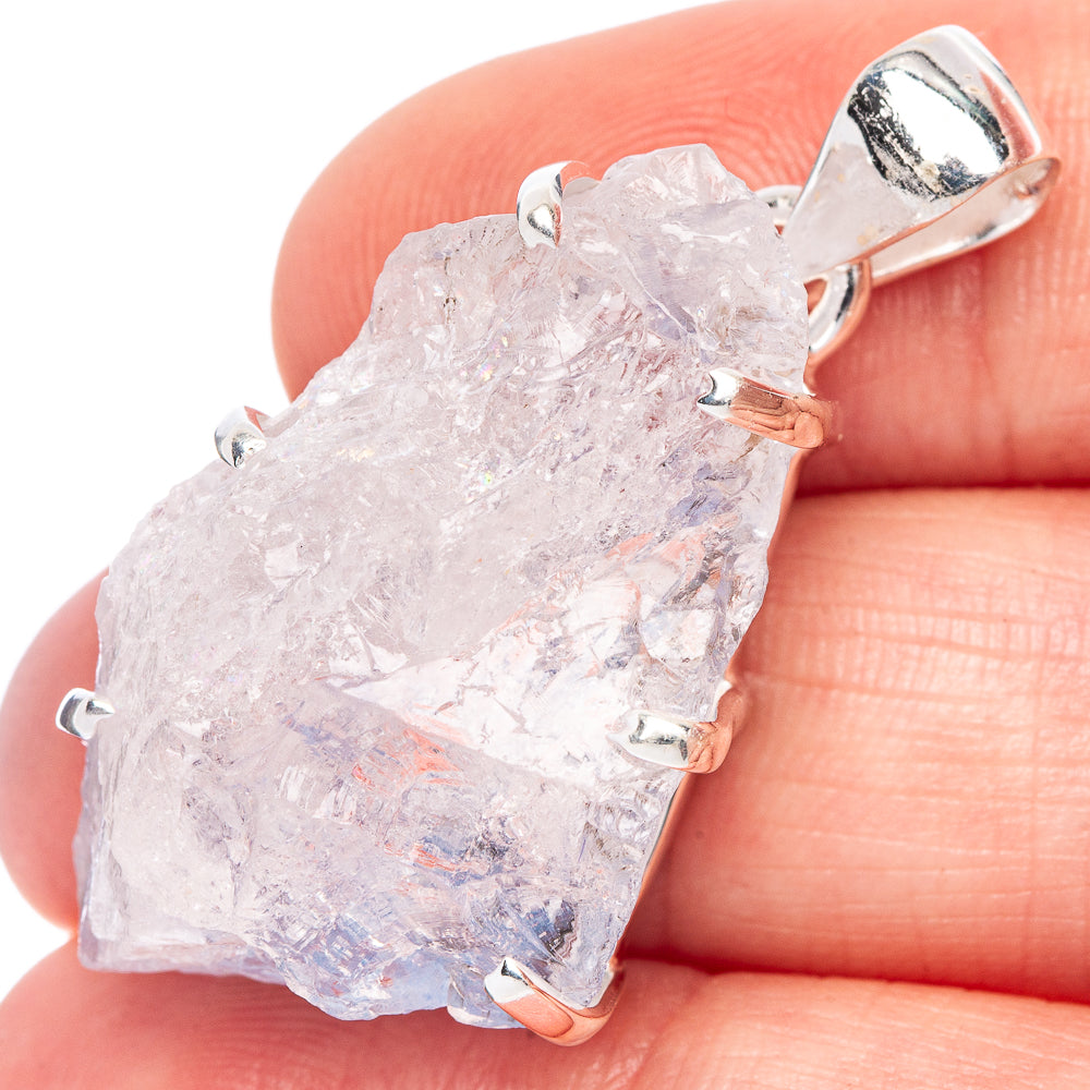 Rare Dumortierite Pendant 1 1/2" (925 Sterling Silver) P41547