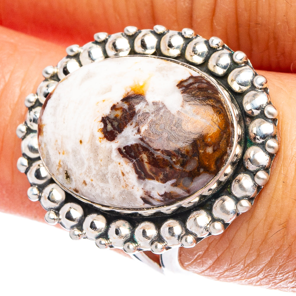 Wild Horse Jasper 925 Sterling Silver Ring Size 6.75 (925 Sterling Silver) R6046