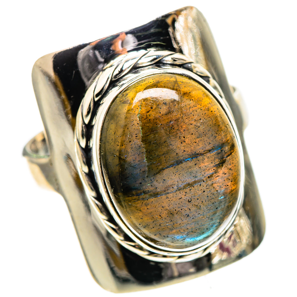Labradorite Ring Size 9.25 (925 Sterling Silver) RING137875