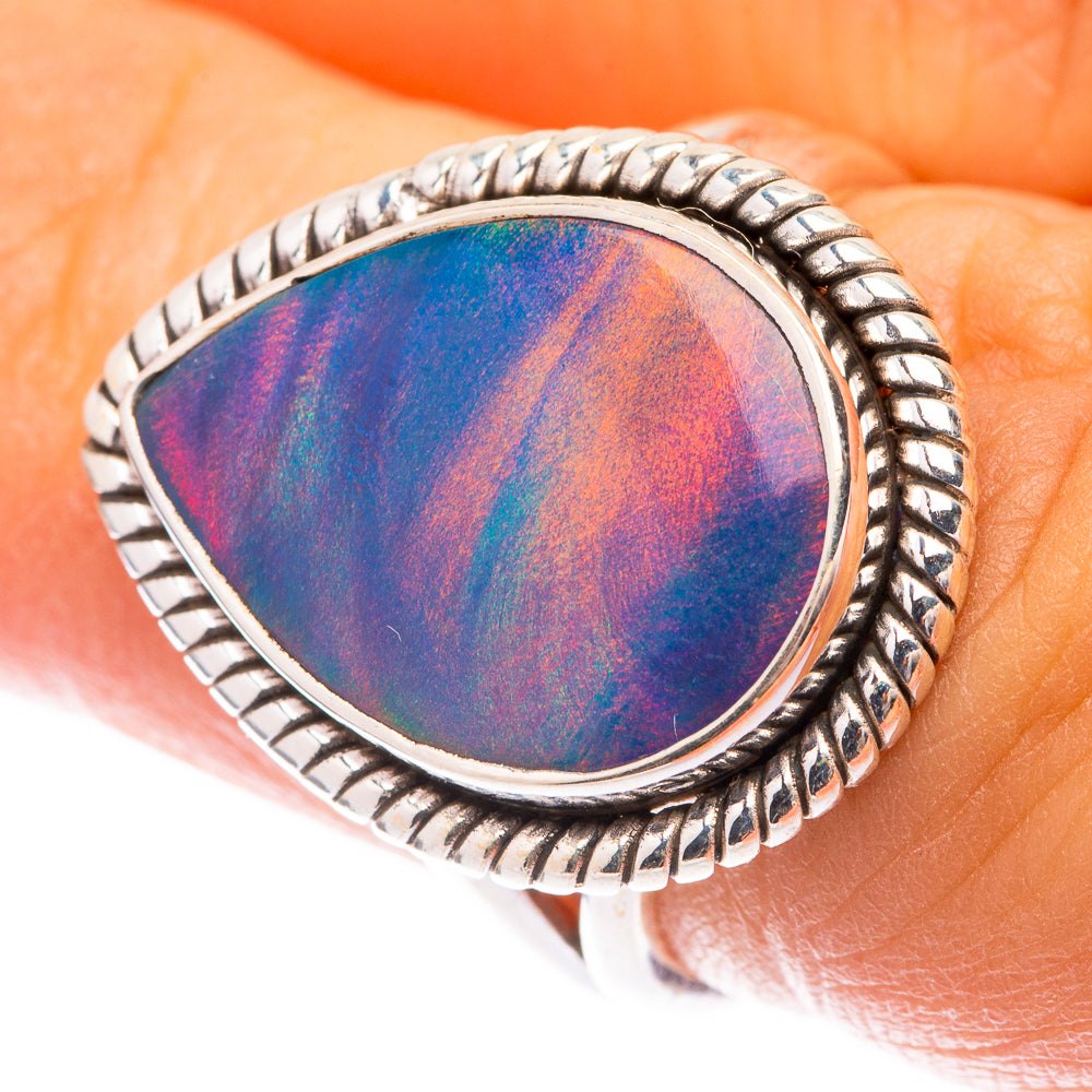 Aura Opal Ring Size 6 (925 Sterling Silver) R141552