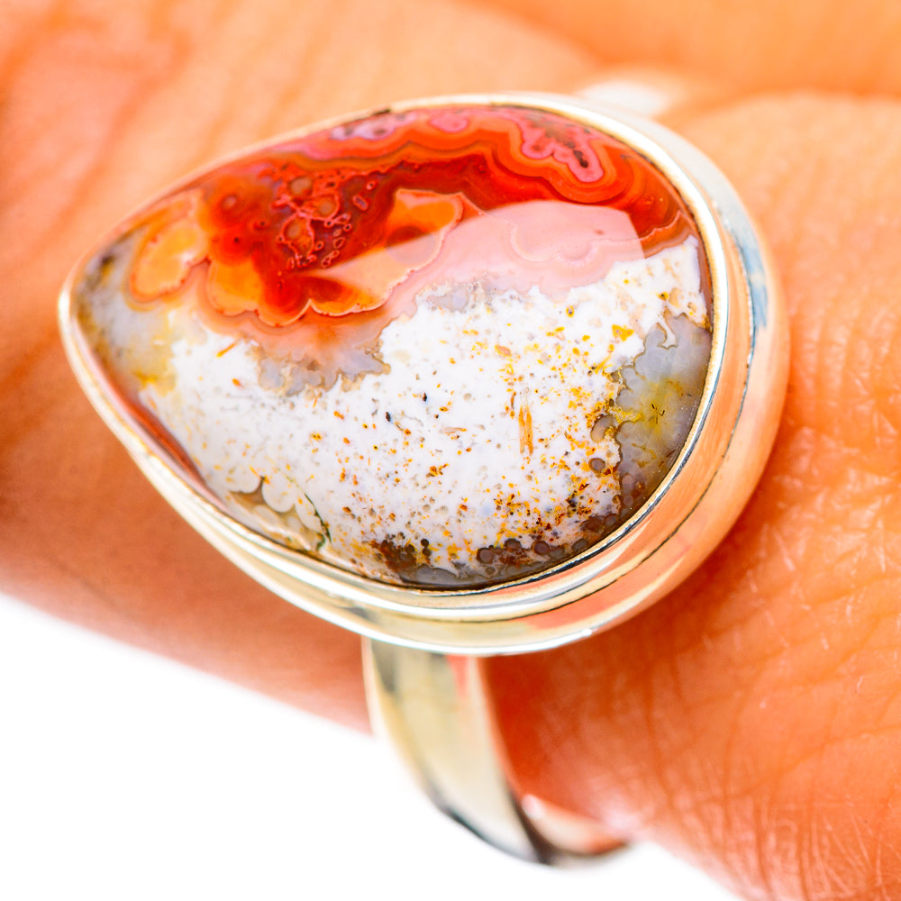 Mexican Fire Opal Ring Size 9.75 (925 Sterling Silver) RING138772