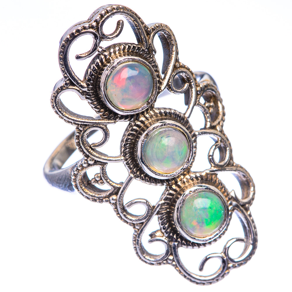 Ethiopian Opal Ring Size 8 (925 Sterling Silver) RING143313
