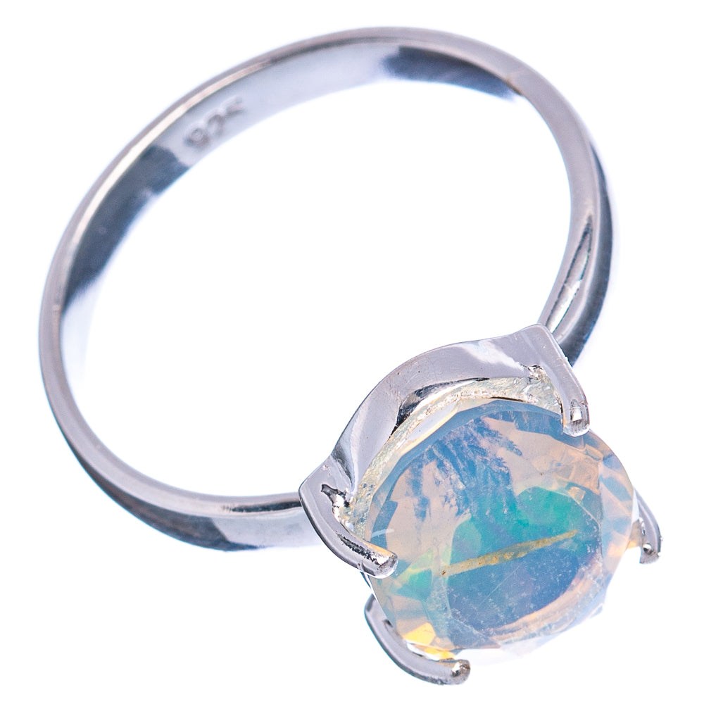 Rare Ethiopian Opal Ring Size 8 (.925 Sterling Silver)