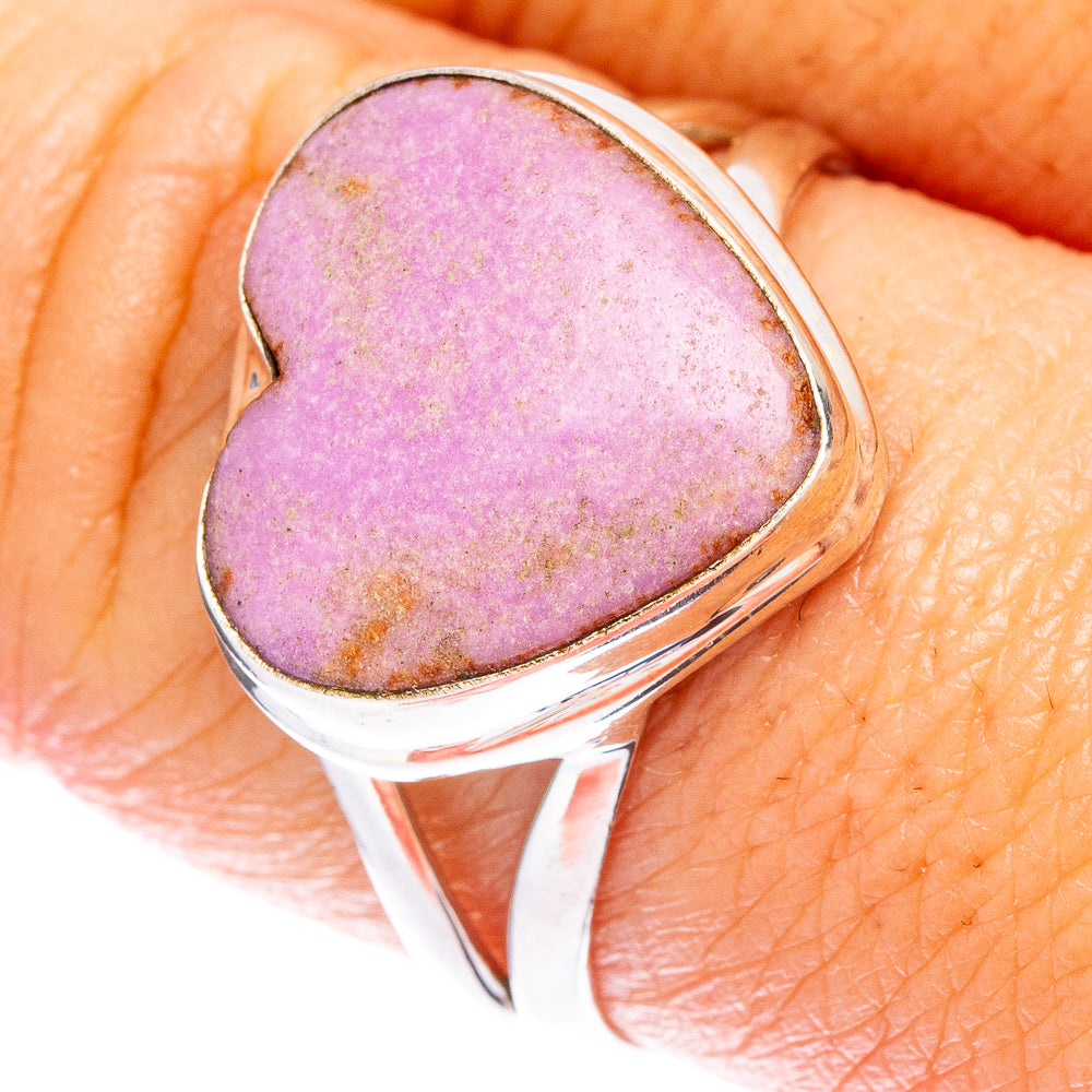Phosphosiderite Heart Ring Size 9 (925 Sterling Silver) R146878