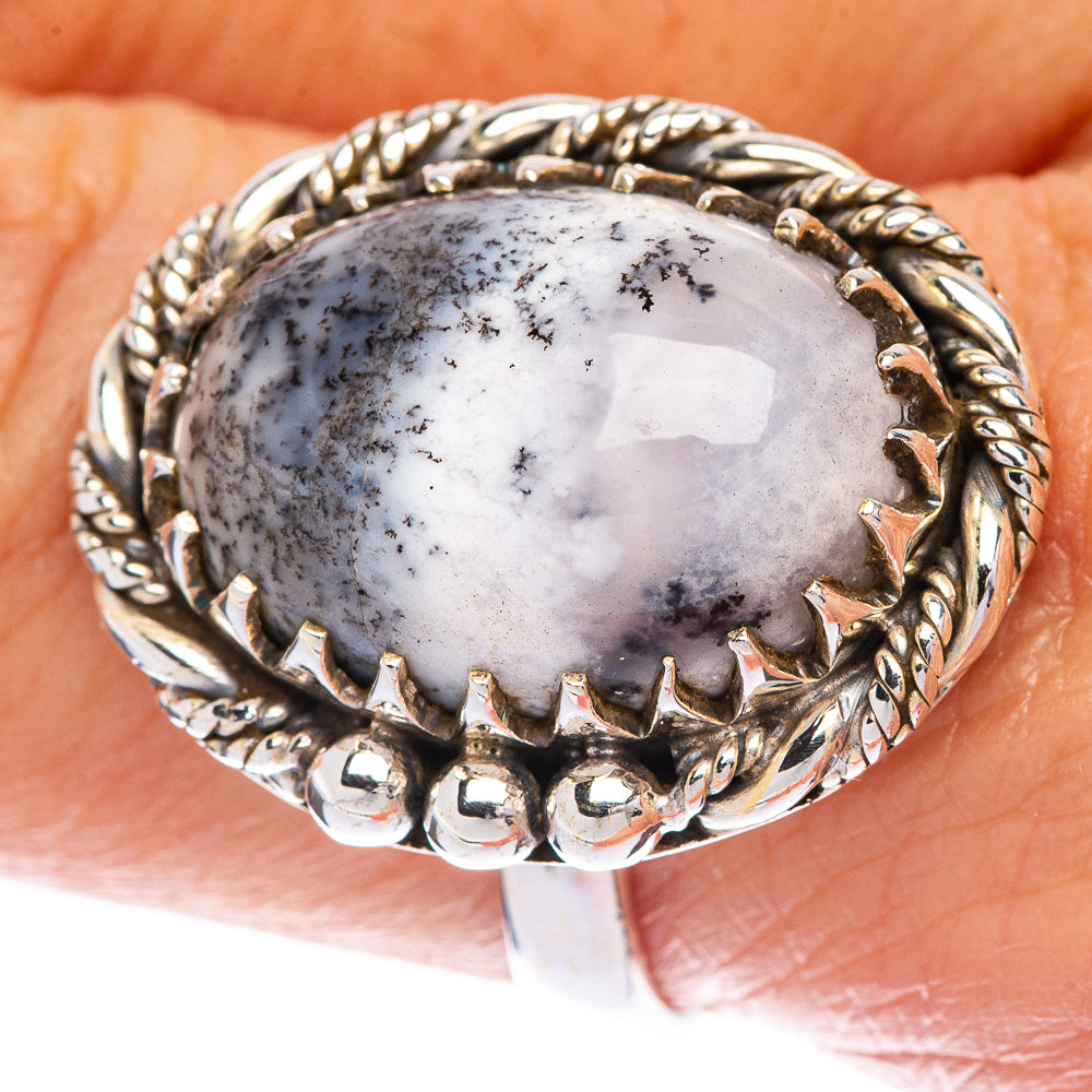 Dendritic Opal Ring Size 9 (925 Sterling Silver) R144593