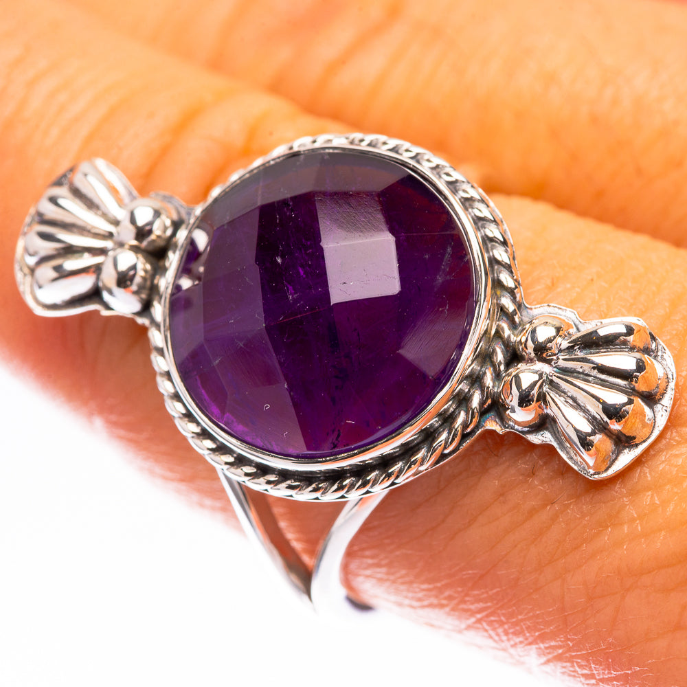 Premium Amethyst Ring Size 9 (925 Sterling Silver) R141888