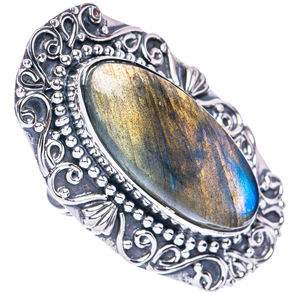 Signature Labradortie Ring Size 7.25 (925 Sterling Silver) R2556