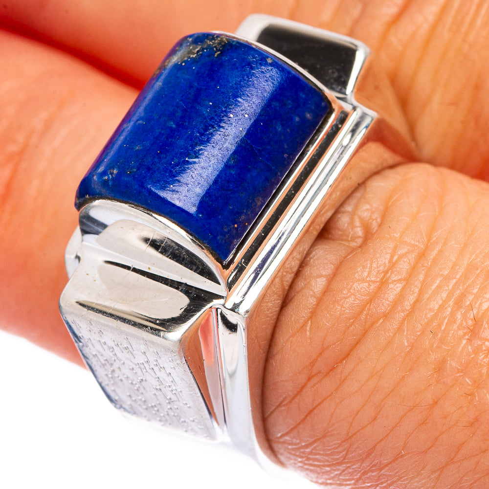 Lapis Lazuli Ring Size 6.75 (925 Sterling Silver) R145985