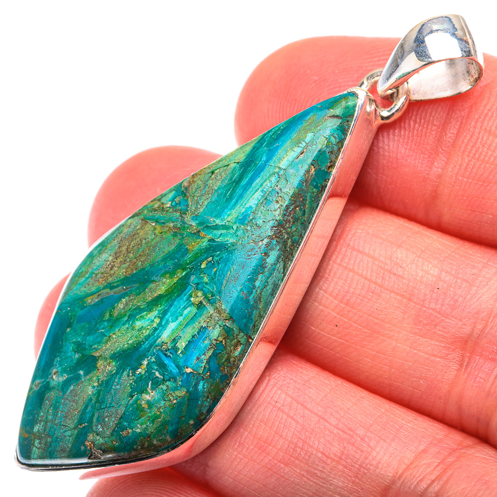 Peruvian Opal Pendant 2 1/8" (925 Sterling Silver) PD38464