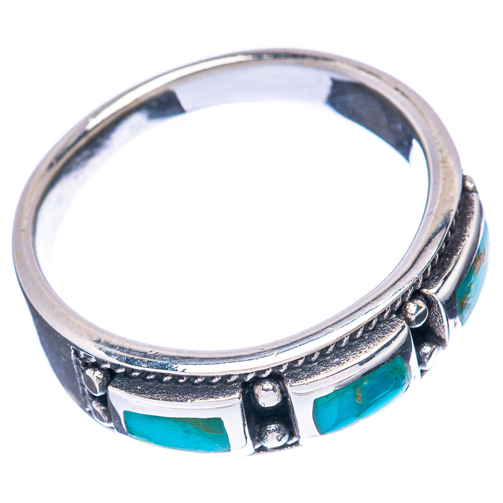 Rare Arizona Turquoise Ring Size 5.75 (925 Sterling Silver) R3141