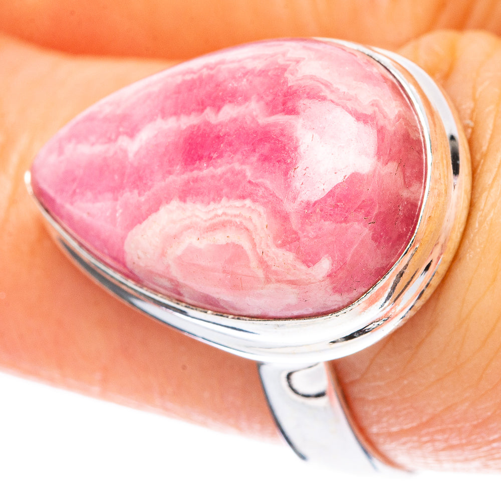 Rhodochrosite Ring Size 7 (925 Sterling Silver) R4225