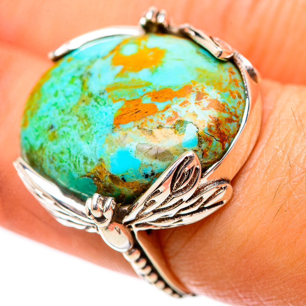 Mohave Kingman Turquoise Ring Size 7 (925 Sterling Silver) RING139121