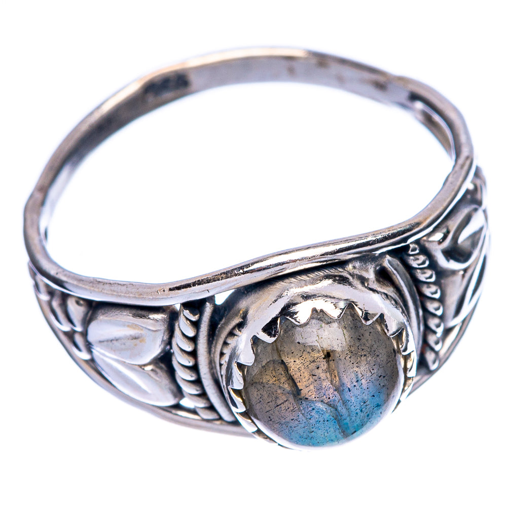 Labradorite Dainty Ring Size 6 (925 Sterling Silver) R145641