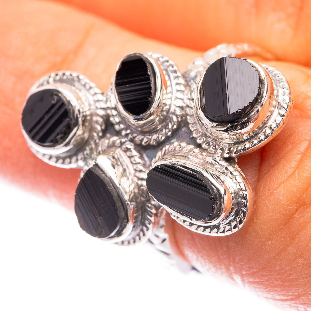 Premium Black Onyx Ring Size 6 (925 Sterling Silver) R141749