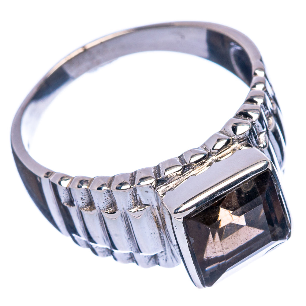 Smoky Quartz Ring Size 9 (925 Sterling Silver) R146057