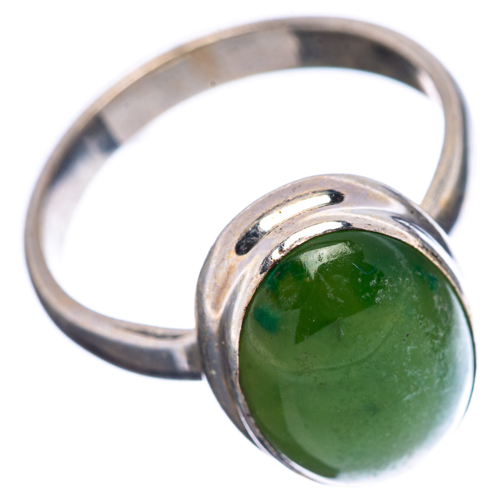 Ruby In Fuchsite Ring Size 7 (.925 Sterling Silver)