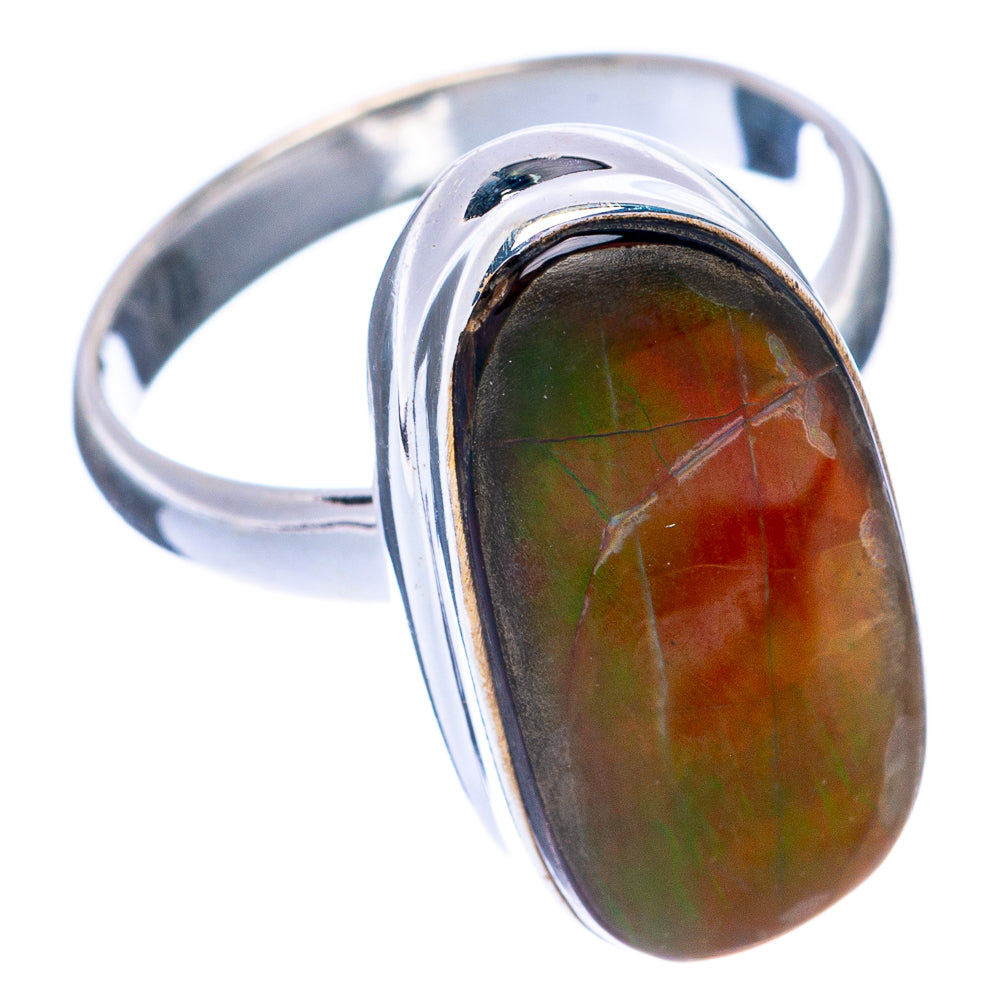Ammolite Ring Size 5.75 (925 Sterling Silver) R144984