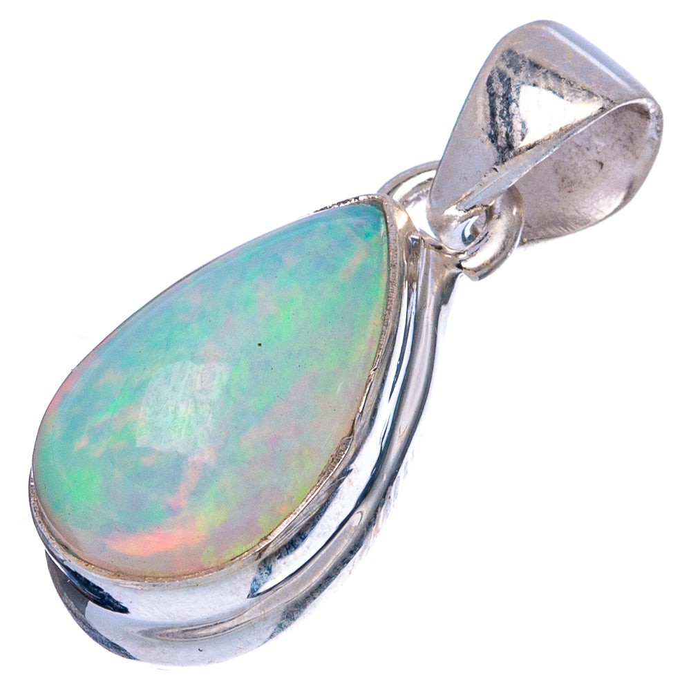 Large Rare Ethiopian Opal Pendant 1" (925 Sterling Silver) P43477