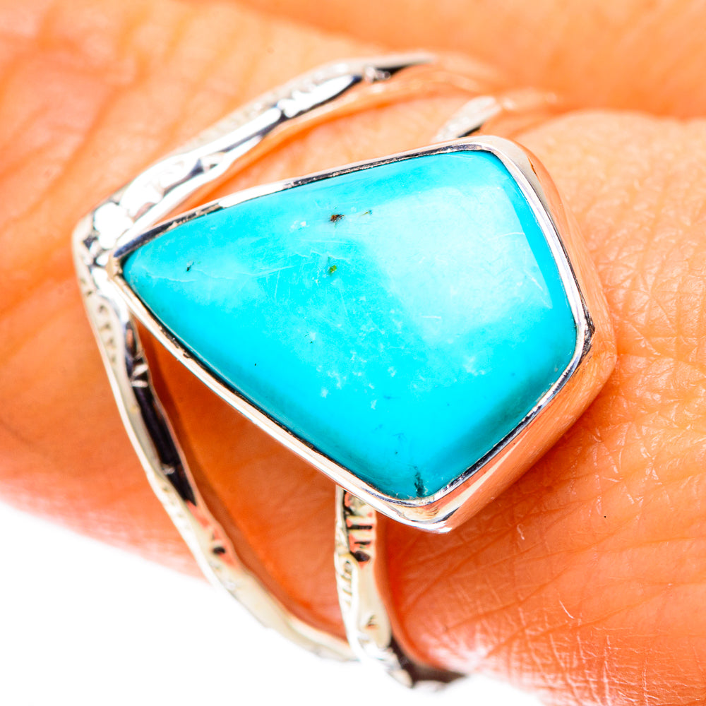 Premium Sleeping Beauty Turquoise Ring Size 8.5 (925 Sterling Silver) RING138115