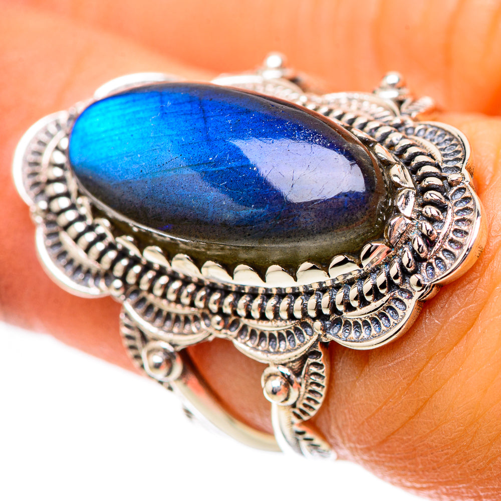 Labradorite Ring Size 6.25 (925 Sterling Silver) RING139044