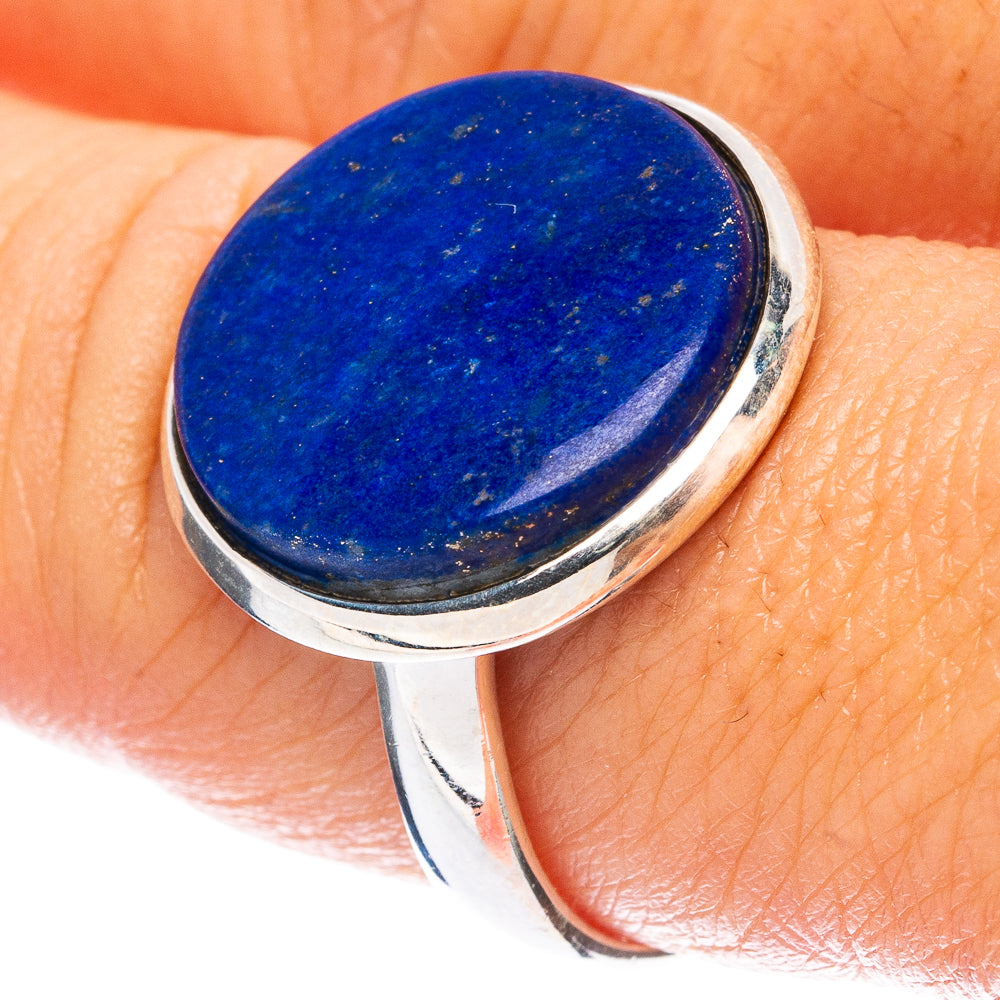 Lapis Lazuli Ring Size 9.75 (925 Sterling Silver) R4973