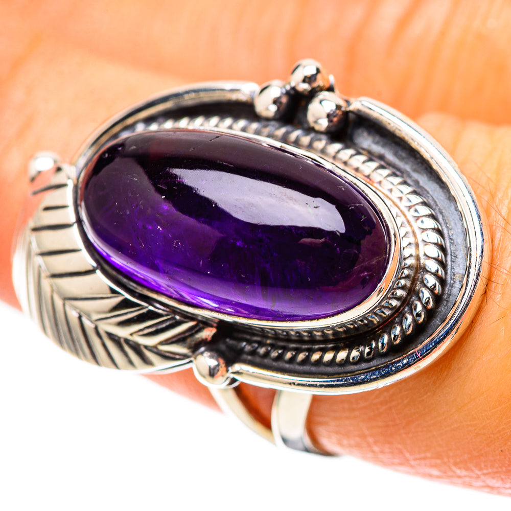 Amethyst Ring Size 7.25 (925 Sterling Silver) RING138833