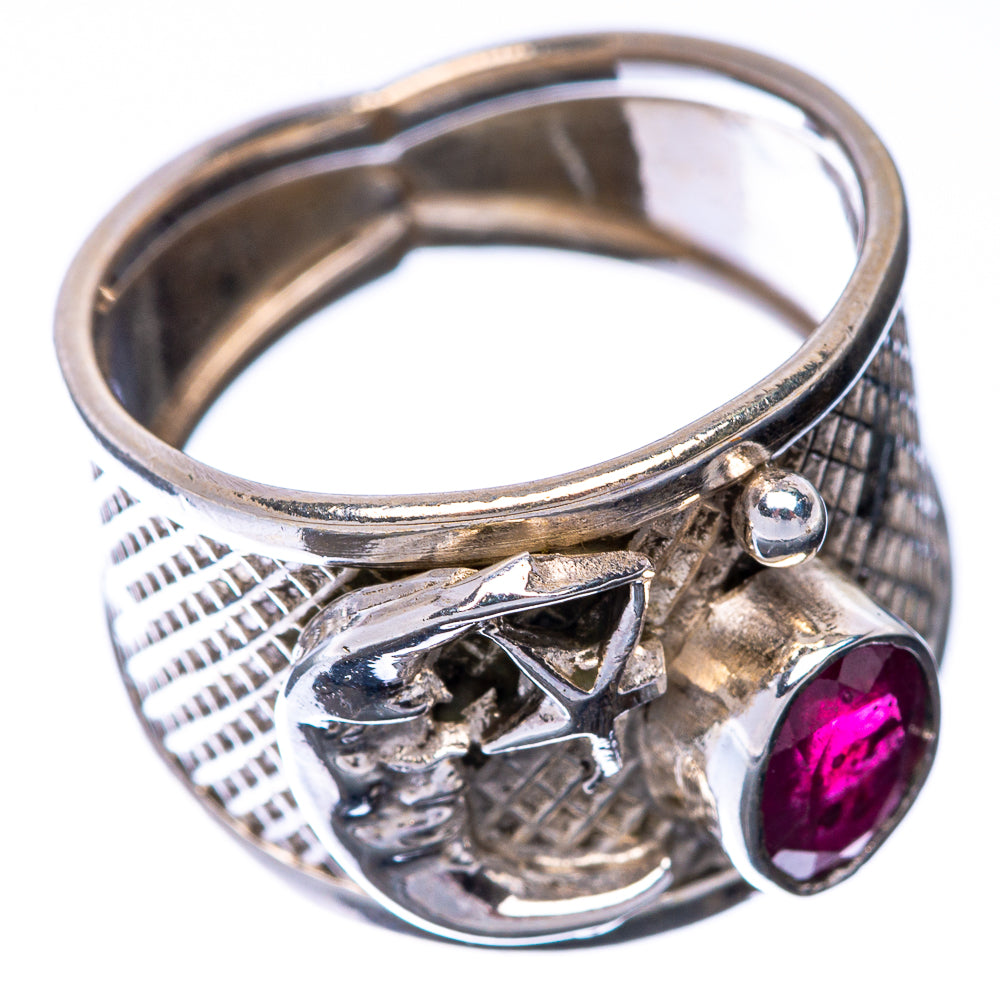 Garnet Ring Size 7.25 (925 Sterling Silver) R145100