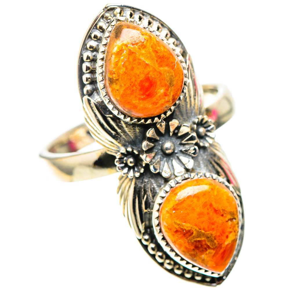 Sponge Coral Ring Size 9 (925 Sterling Silver) RING138433