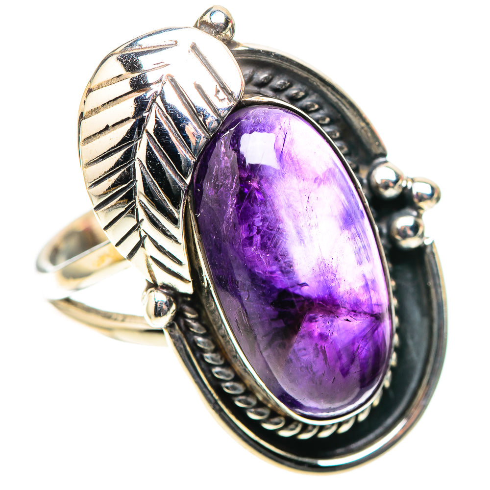 Amethyst Ring Size 9 (925 Sterling Silver) RING138363