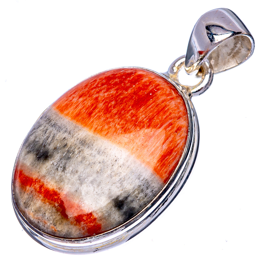 Celestobarite Pendant 1 3/8" (925 Sterling Silver) P40986