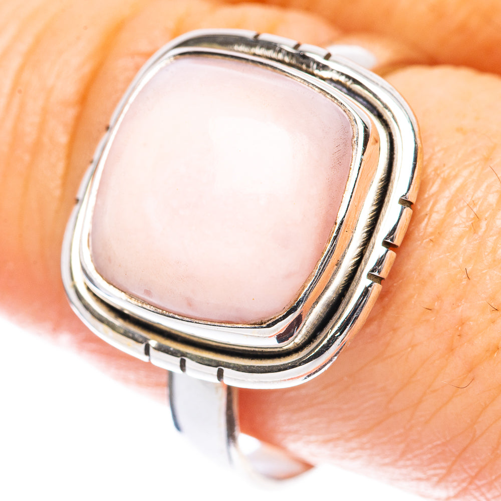 Pink Opal Ring Size 9.75 (925 Sterling Silver) R2120