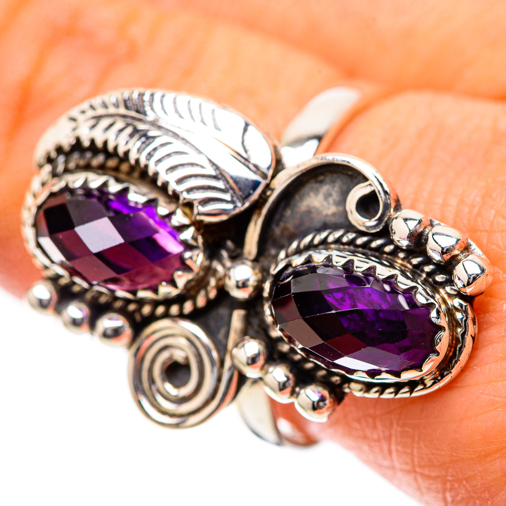 Amethyst Ring Size 9 (925 Sterling Silver) RING139243